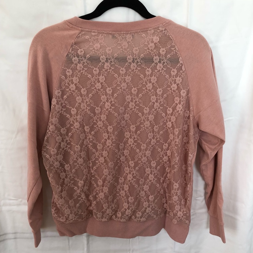 Rose pink sweater